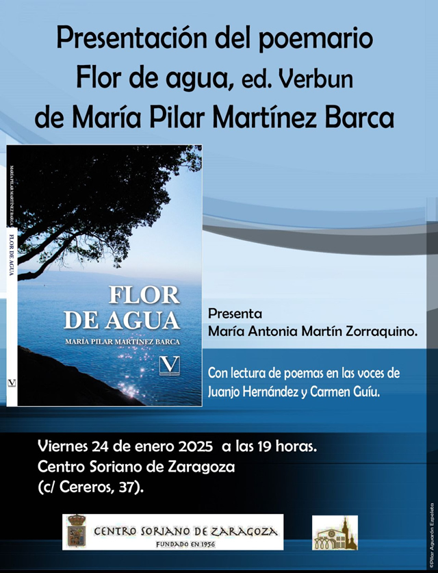 Pilar Martínez Barca presenta 'Flor de agua'